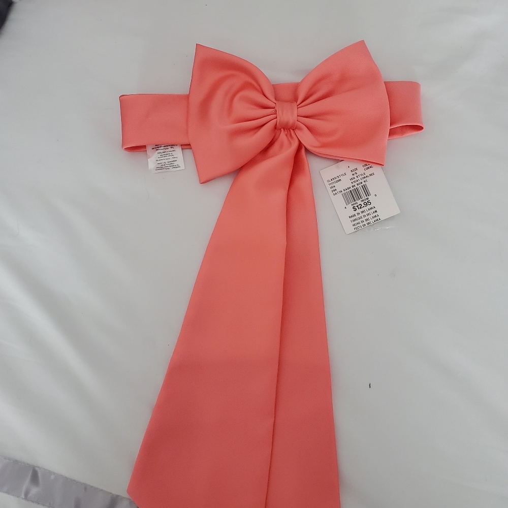 Add on bow for flower girl dress